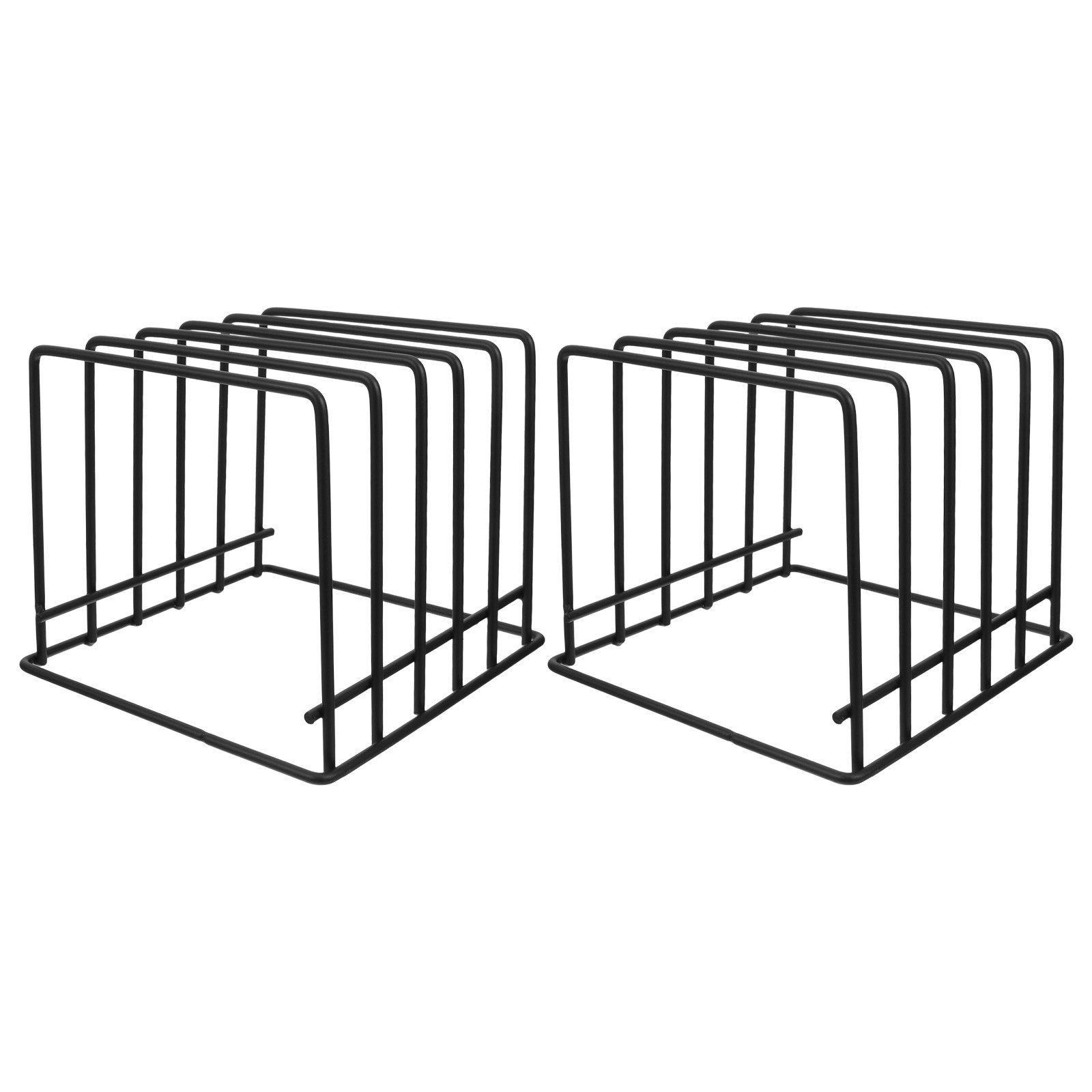 Kitchen Baking Sheet Organizer - 2 Buah Rak Papan Pemotong Dapur