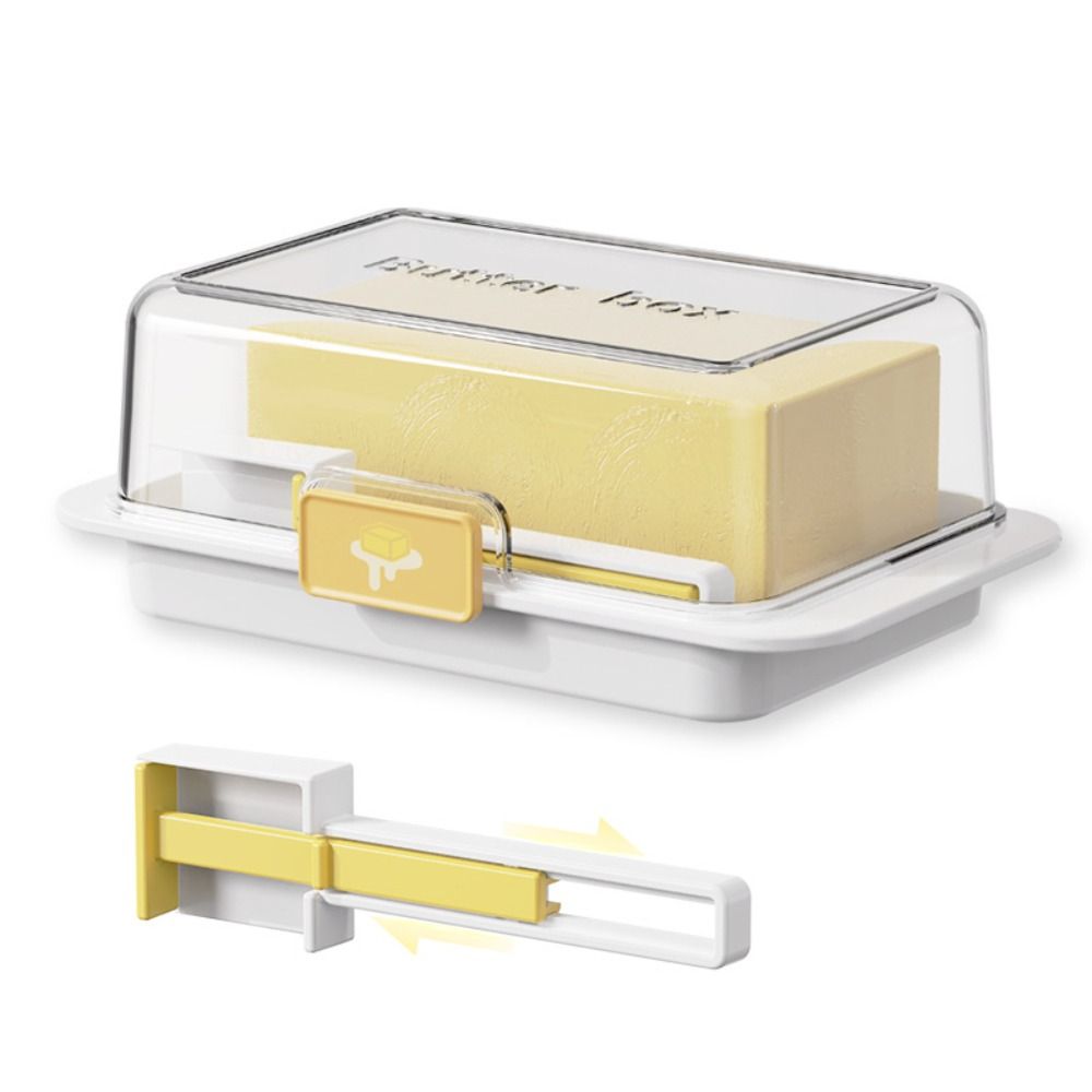 Kitchen Baking Storage Containers - Kotak Penyimpanan Mentega Tutup Transparan Anti