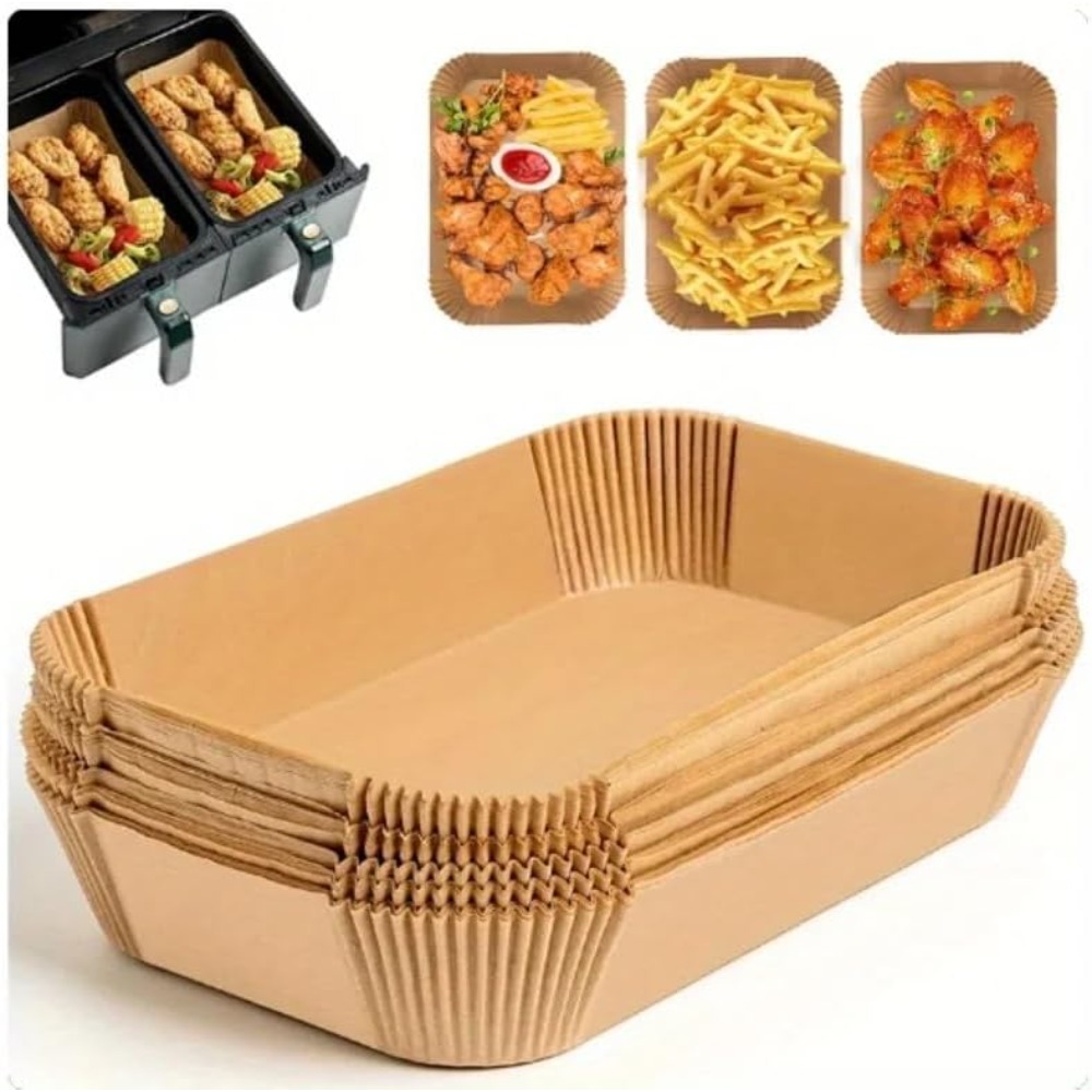 Kitchen Baking Paper - 50/100 Buah Kertas Penggoreng Udara Sekali