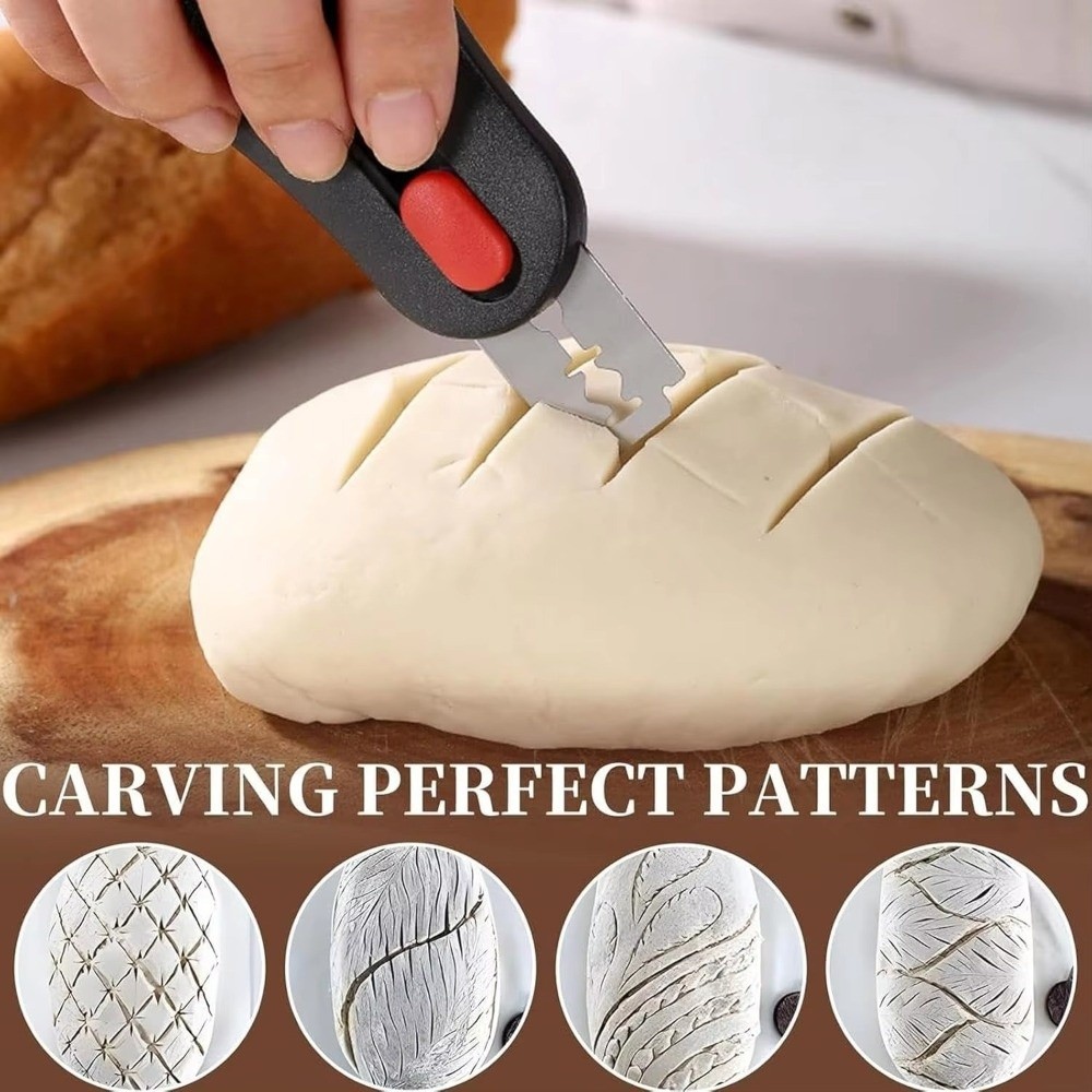 Bread Lame Scoring - Pisau Roti Magnetik Tajam untuk Memotong