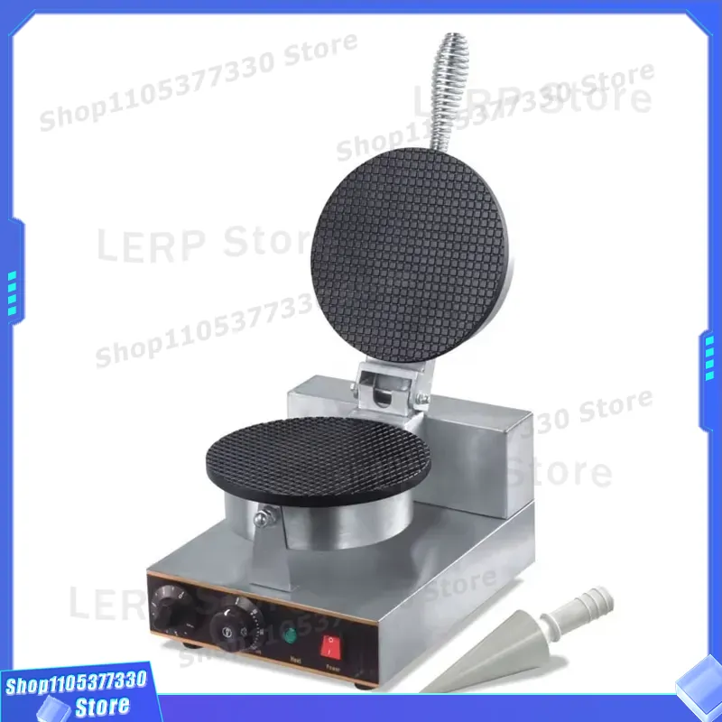 Commercial Kitchen Baking Equipment - Mesin Pembuat Waffle Cone Listrik Komersial,