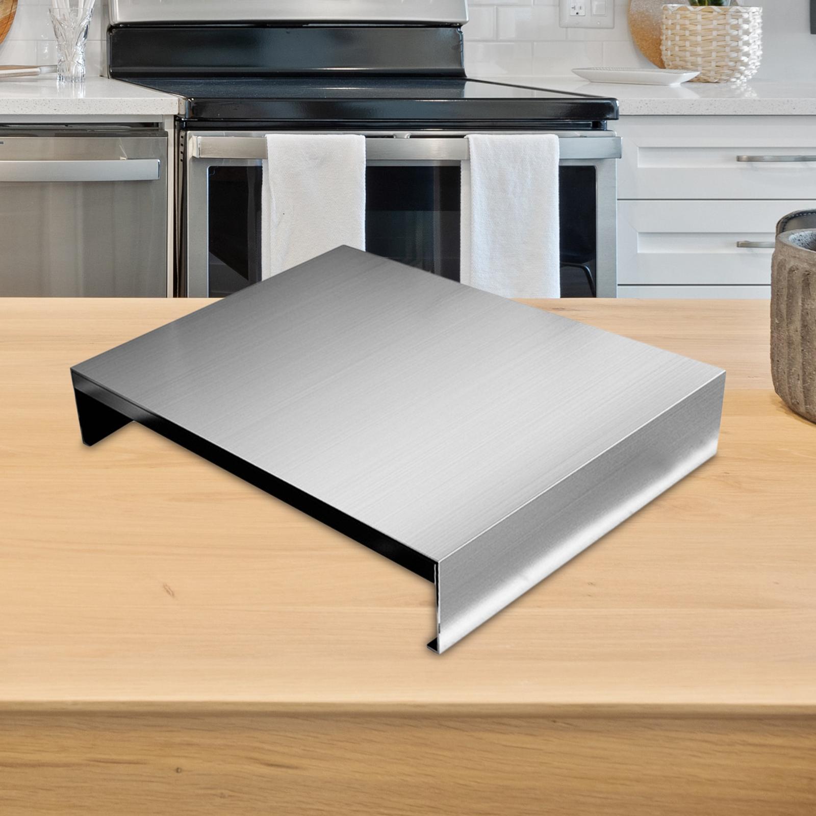 Kitchen Baking Pan Organizer - Rak kompor Stainless Steel, rak kompor
