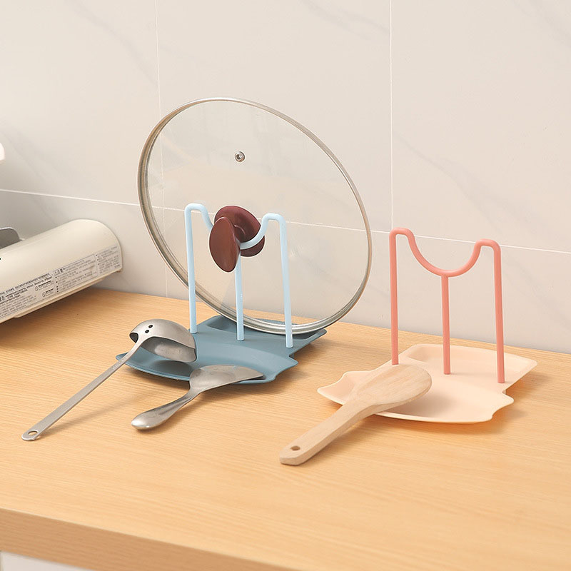 Kitchen Baking Pan Organizer - Penyangga Sendok dan Penutup Panci, Rak
