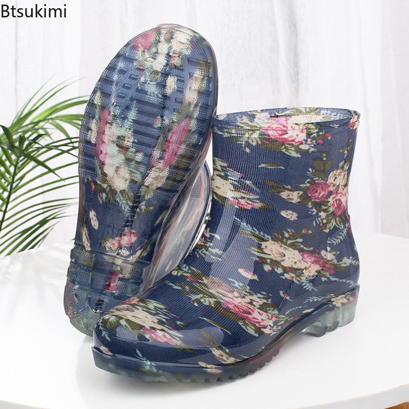 Kitchen Job - Sepatu Bot Hujan Tahan Air Wanita