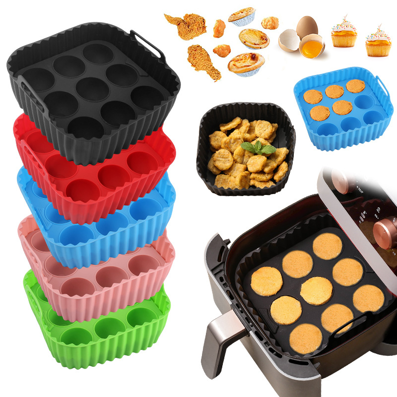 Kitchen With Baking Area - 2 Buah Set Loyang Penggorengan Udara