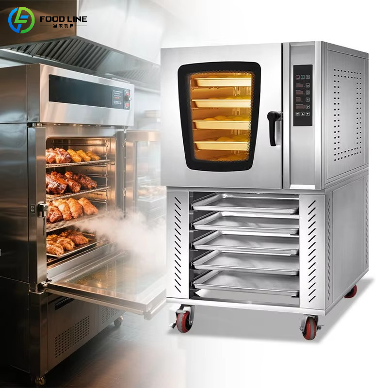Commercial Kitchen Baking Equipment - Oven Listrik Komersial Kustom, Oven Konveksi,