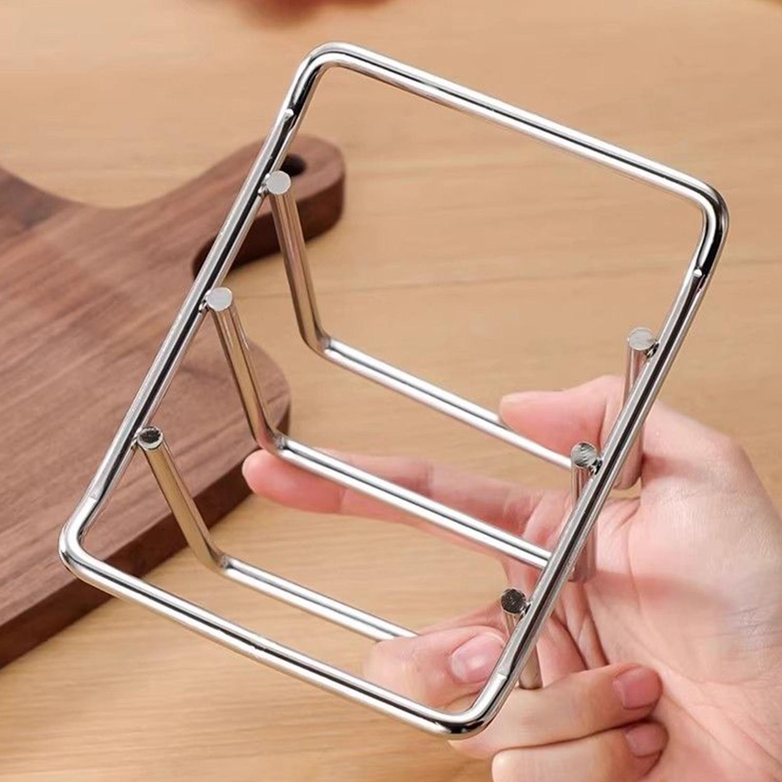 Rak Pemotong Papan Baja Anti K - Kitchen Baking Sheet Organizer ulasan dan harga