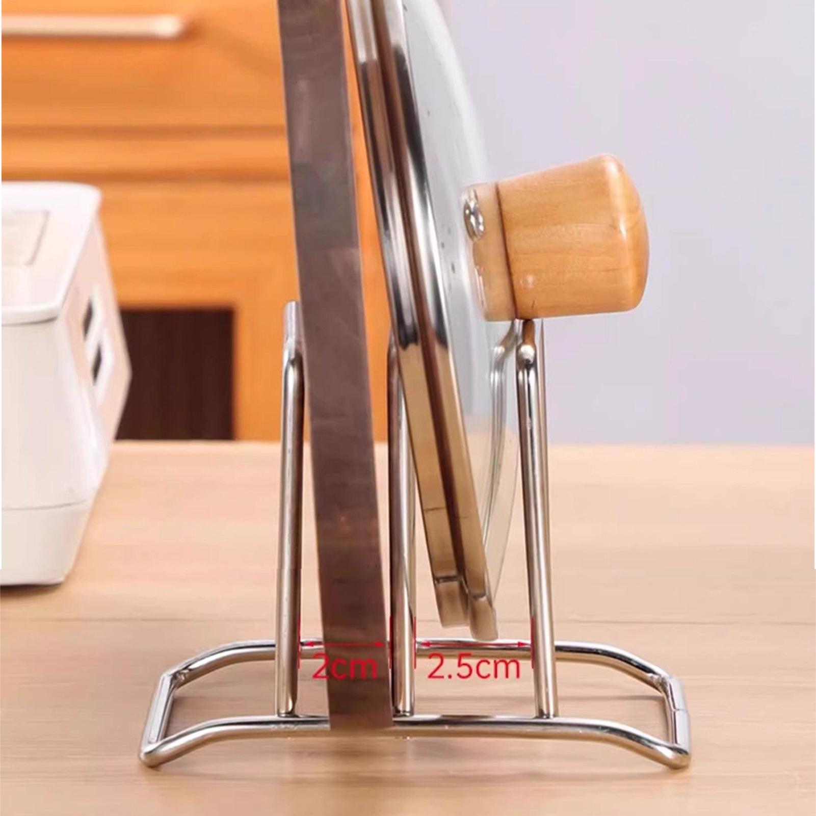 Rak Pemotong Papan Baja Anti K - Kitchen Baking Sheet Organizer ulasan dan harga