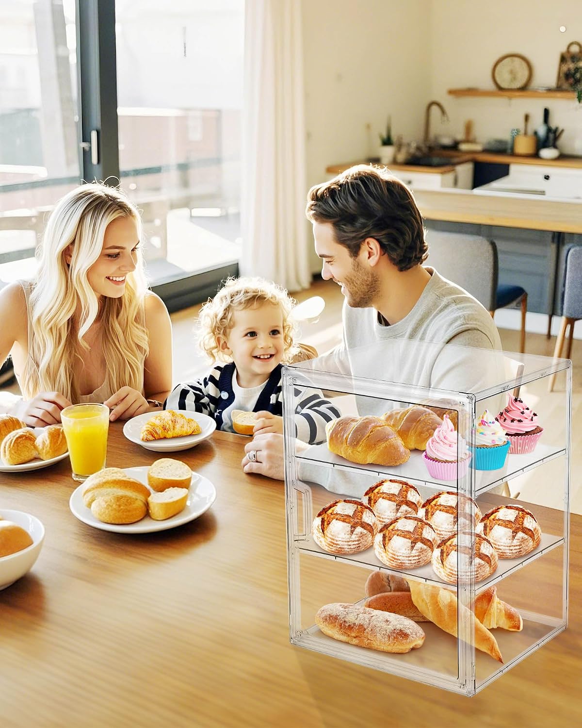 Kotak Penyimpanan Roti, Kotak  - Kitchen Baking Storage Containers ulasan dan harga
