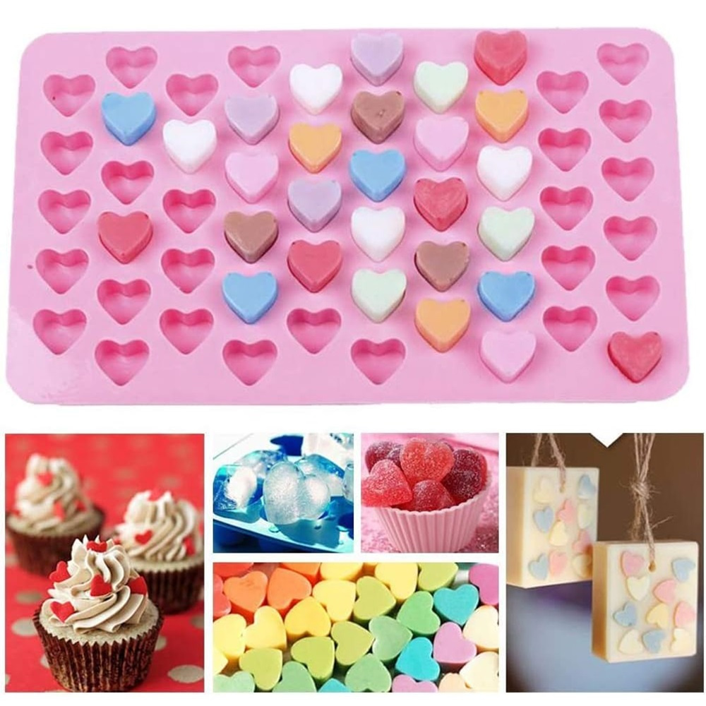 7 Buah Cetakan Silikon Permen  - Kitchen Baking Molds ulasan dan harga