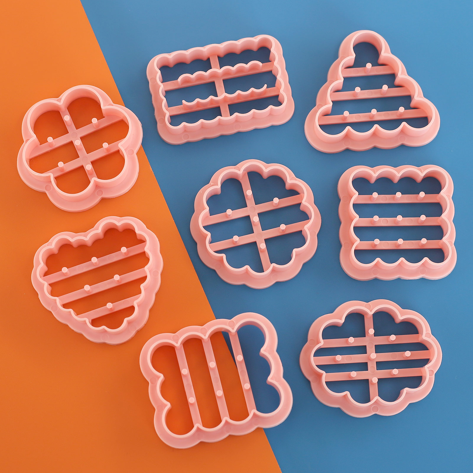 8 Buah Cetakan Kue Kering Lucu - Kitchen Baking Cookies ulasan dan harga
