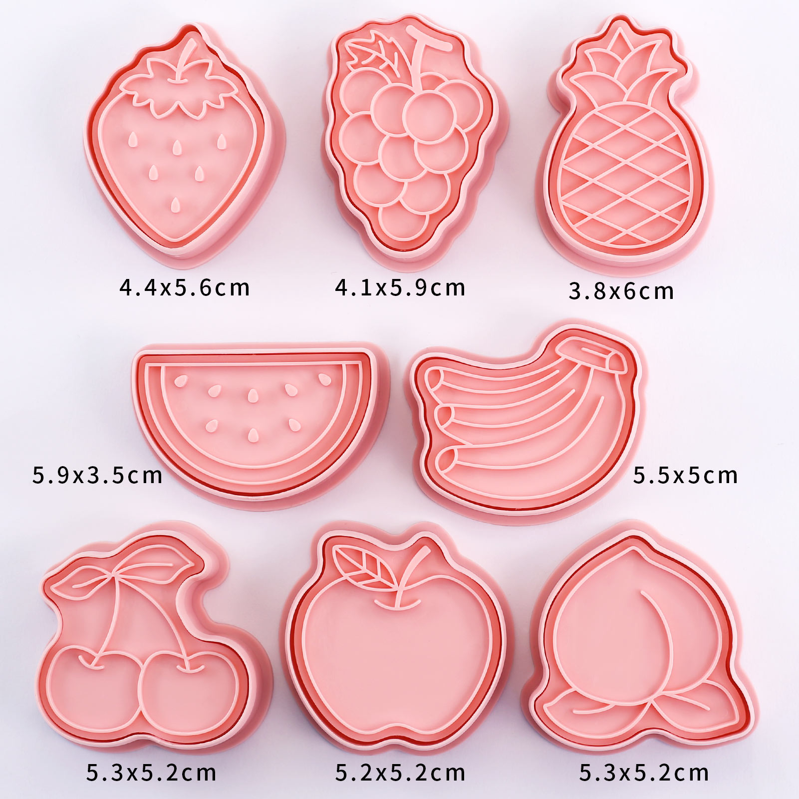 8 Buah Pemotong Kue Buah Lucu  - Kitchen Baking Cookies ulasan dan harga