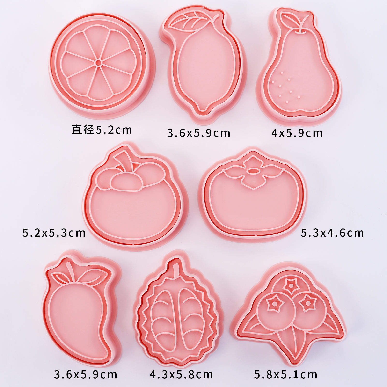 8 Buah Pemotong Kue Buah Lucu  - Kitchen Baking Cookies ulasan dan harga