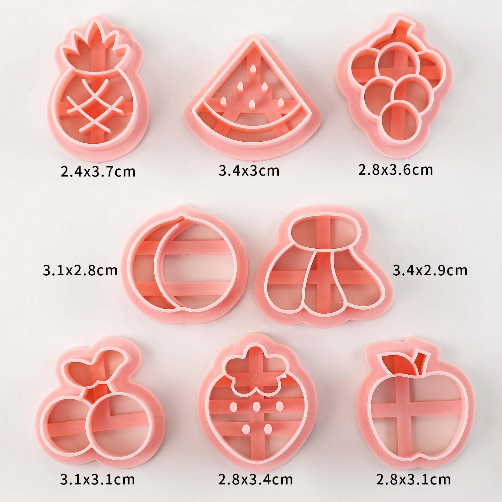 8 Buah Pemotong Kue Buah Lucu  - Kitchen Baking Cookies ulasan dan harga