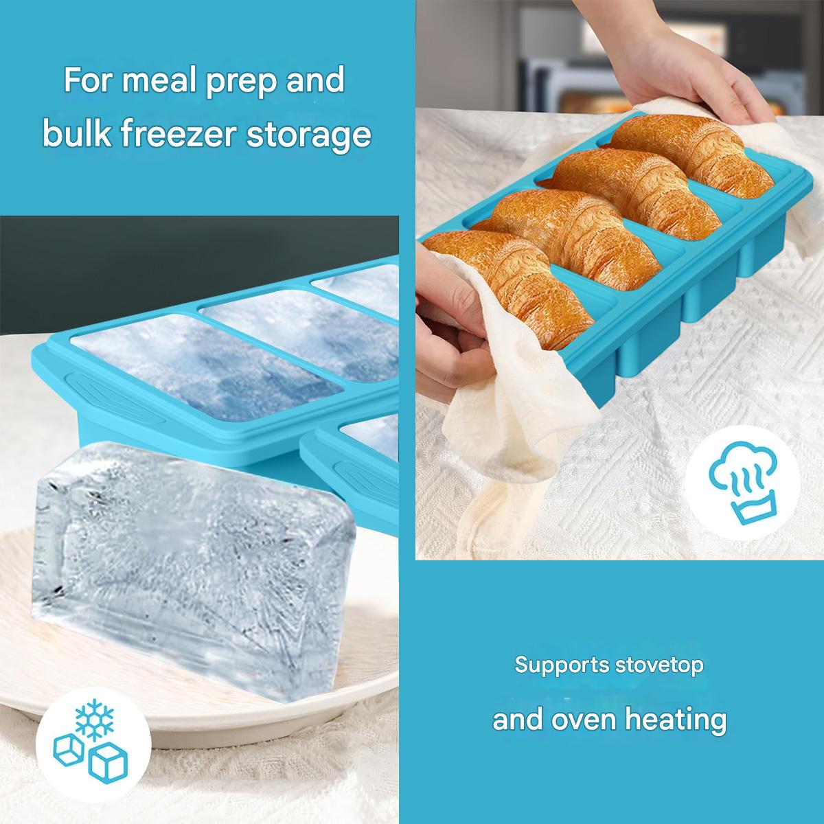 Cetakan Es Batu Silikon Besar  - Kitchen Baking Storage Containers ulasan dan harga