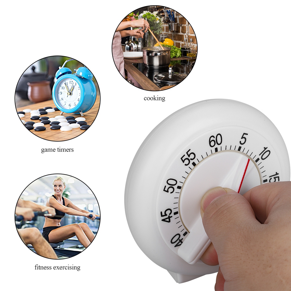 1 Buah Timer Dapur Mekanis Ben - Baking Kitchen Hourly ulasan dan harga