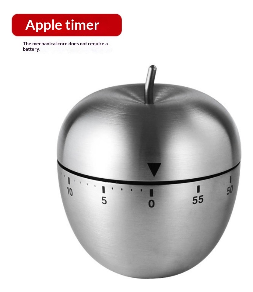 Timer Mekanik Bentuk Telur Kre - Baking Kitchen Hourly ulasan dan harga