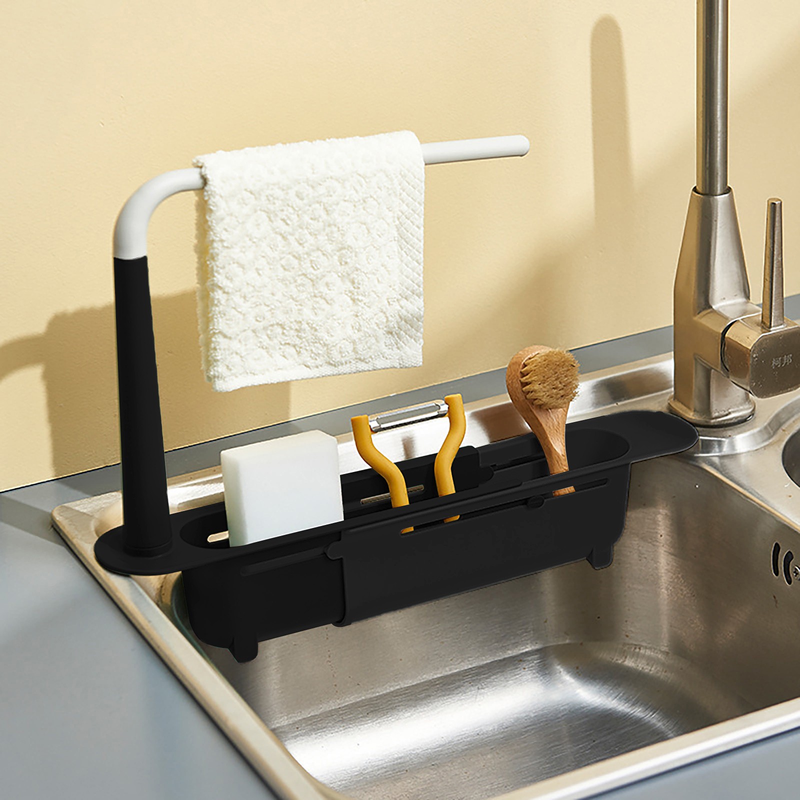 Elescopic rak pengering wastaf - Kitchen Uncle ulasan dan harga