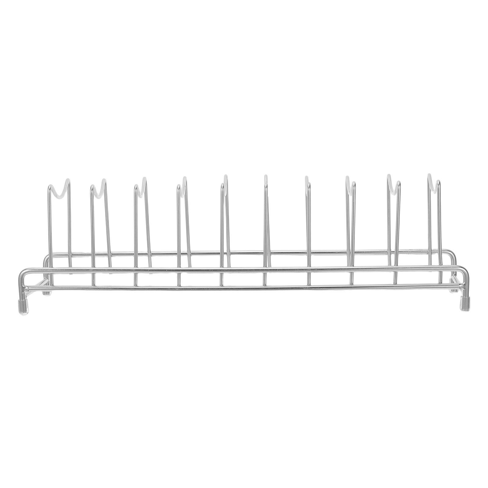 Rak Penyimpanan Tutup Panci 9  - Kitchen Baking Sheet Organizer ulasan dan harga