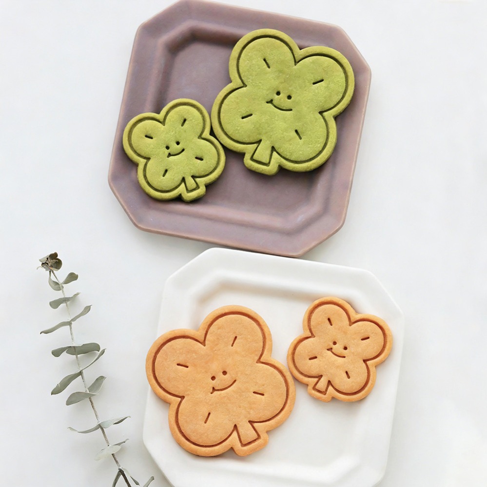Cetakan Kue Berbentuk Semanggi - Kitchen Baking Cookies ulasan dan harga