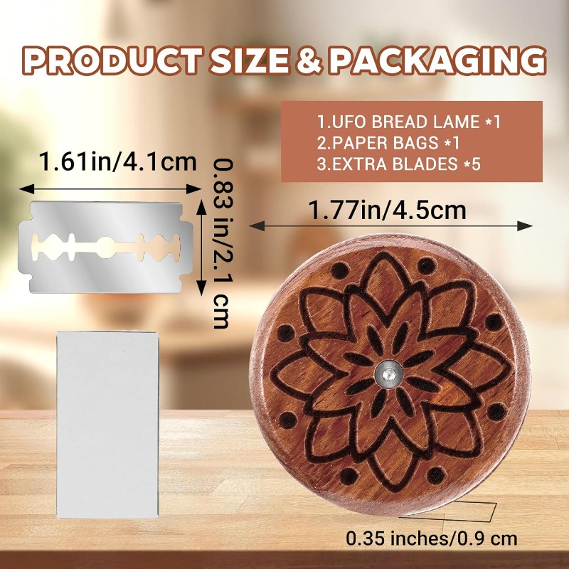 Alat Pemotong Roti Sourdough,  - Bread Lame Scoring ulasan dan harga