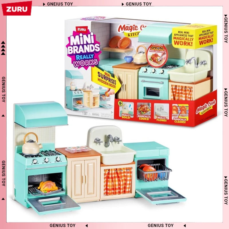 Zuru Mini Brands Magic Cook Ki - Mini Kitchen Baking ulasan dan harga