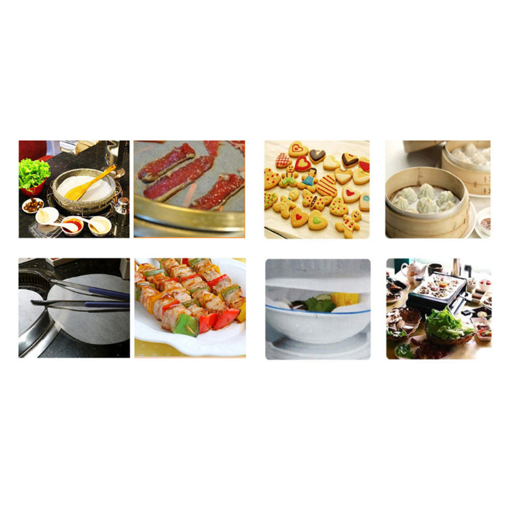 50Pcs Kertas Barbekyu Anti Len - Kitchen Baking Paper ulasan dan harga
