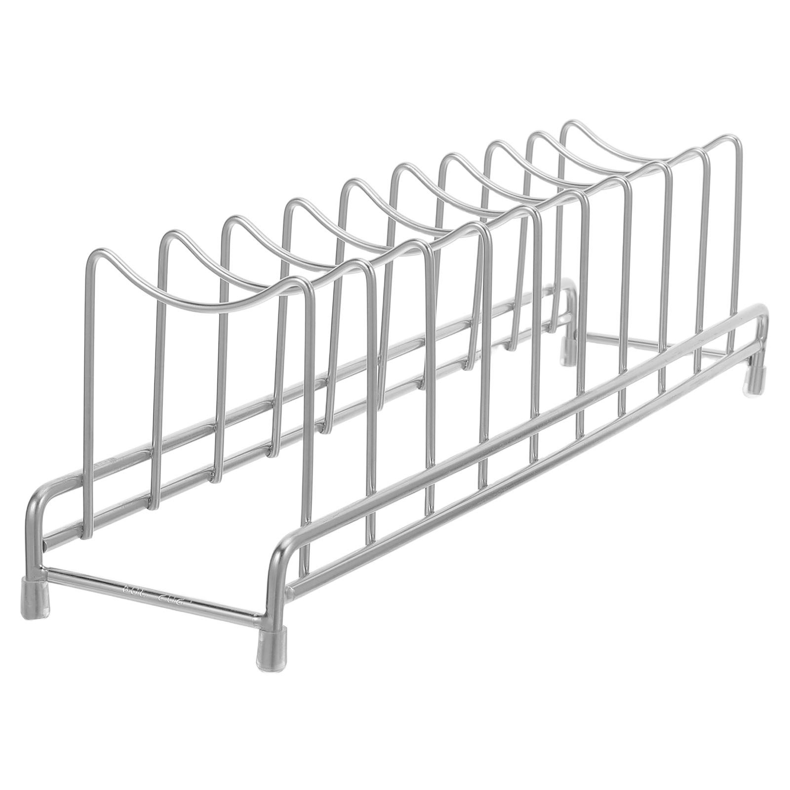 Rak Penyimpanan Tutup Panci St - Kitchen Baking Sheet Organizer ulasan dan harga