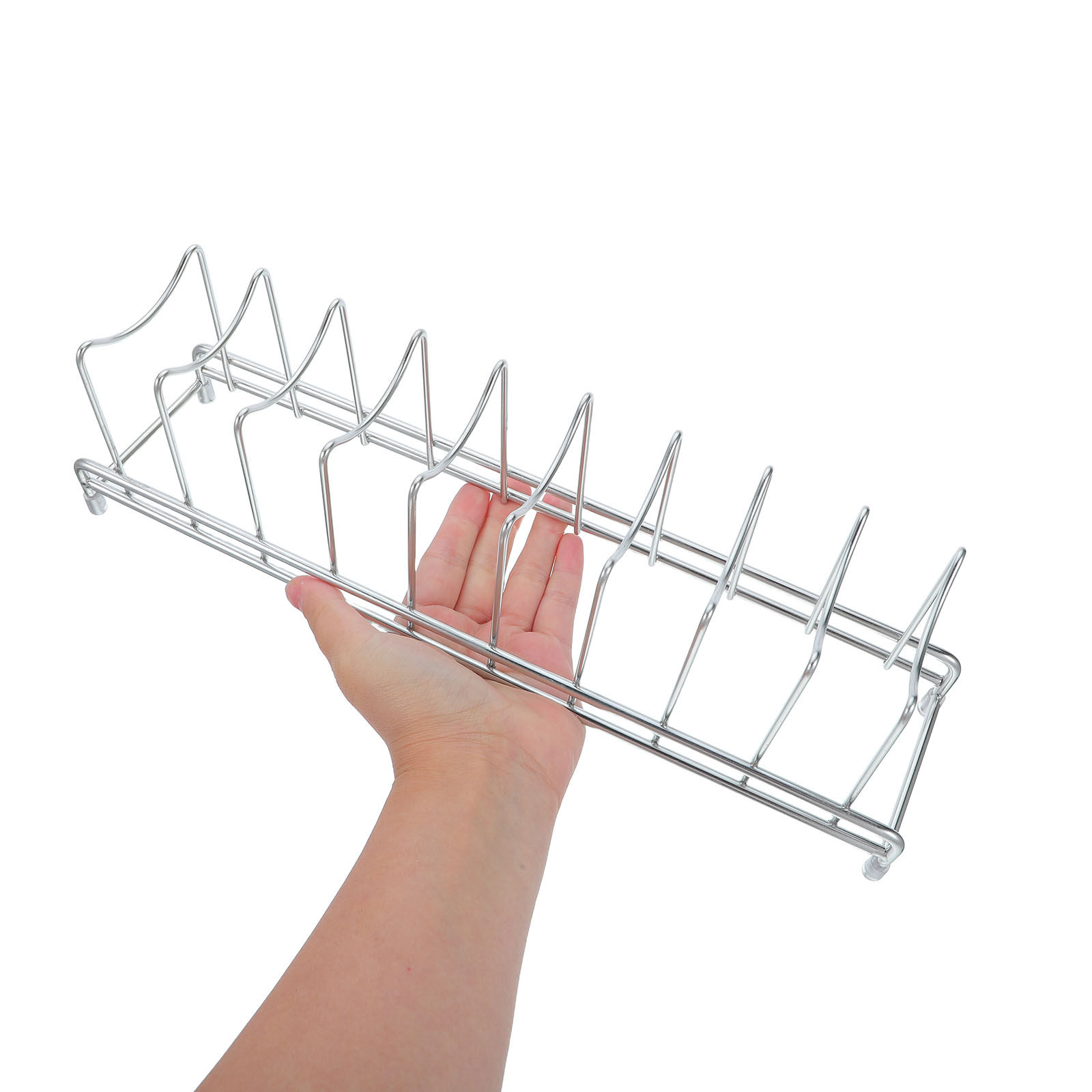 Rak Penyimpanan Tutup Panci St - Kitchen Baking Sheet Organizer ulasan dan harga