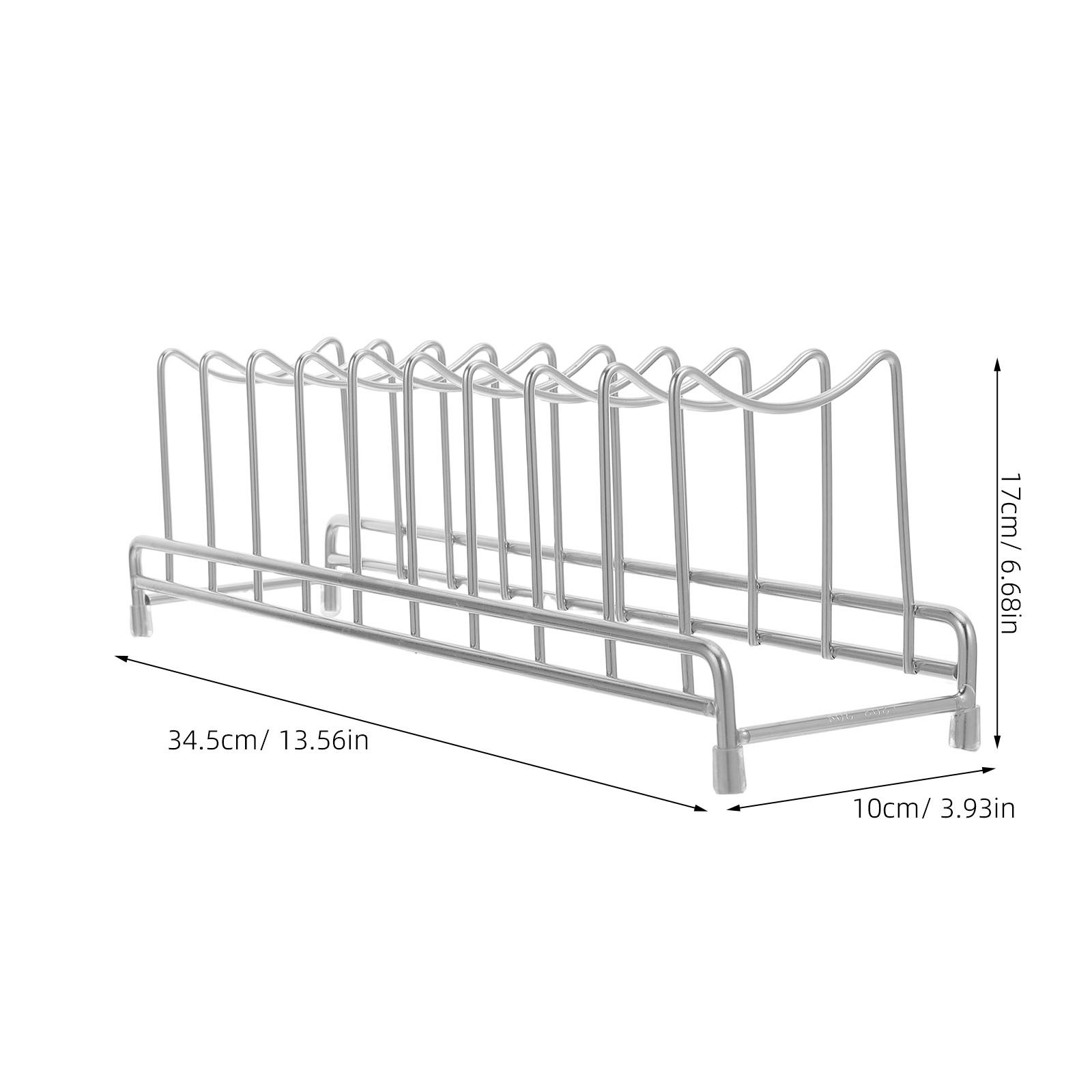Rak Penyimpanan Tutup Panci St - Kitchen Baking Sheet Organizer ulasan dan harga