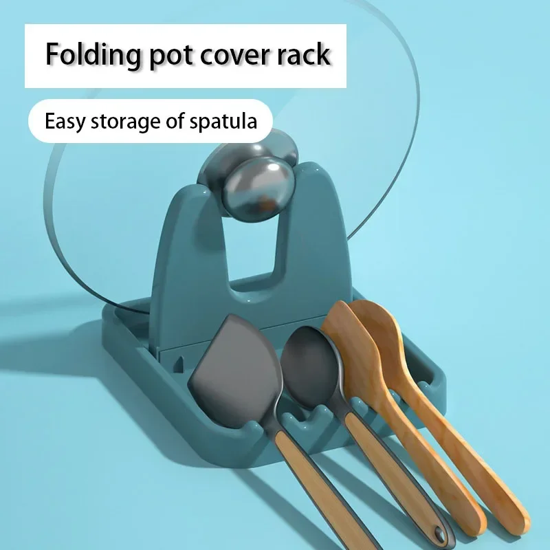 1 buah rak tutup panci lipat r - Kitchen Baking Pan Organizer ulasan dan harga