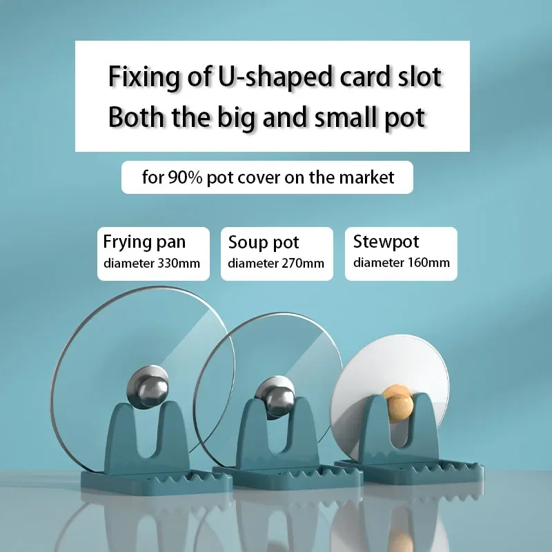 1 buah rak tutup panci lipat r - Kitchen Baking Pan Organizer ulasan dan harga