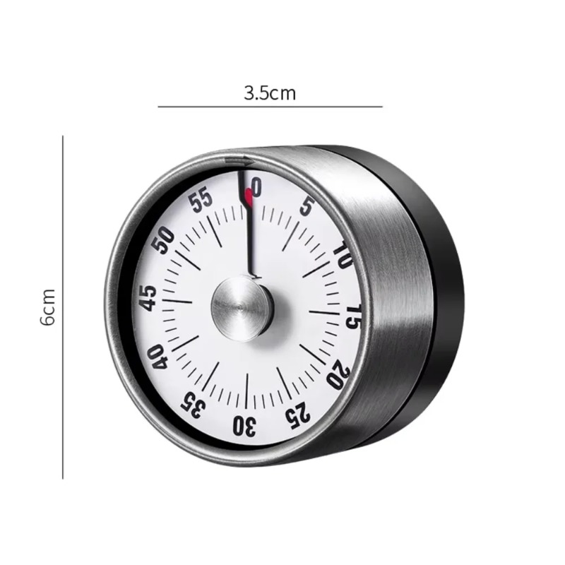 1 buah Timer Visual Mekanis, T - Baking Kitchen Hourly ulasan dan harga