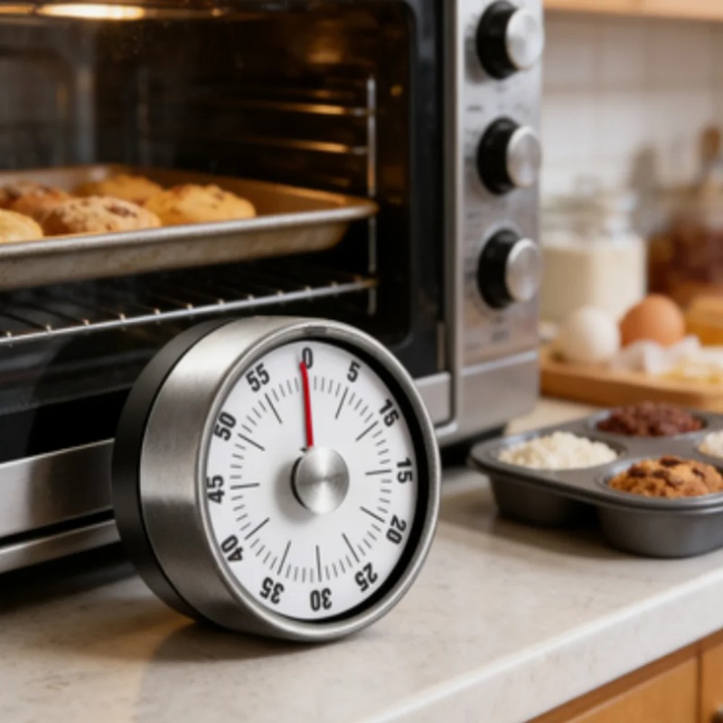1 buah Timer Visual Mekanis, T - Baking Kitchen Hourly ulasan dan harga