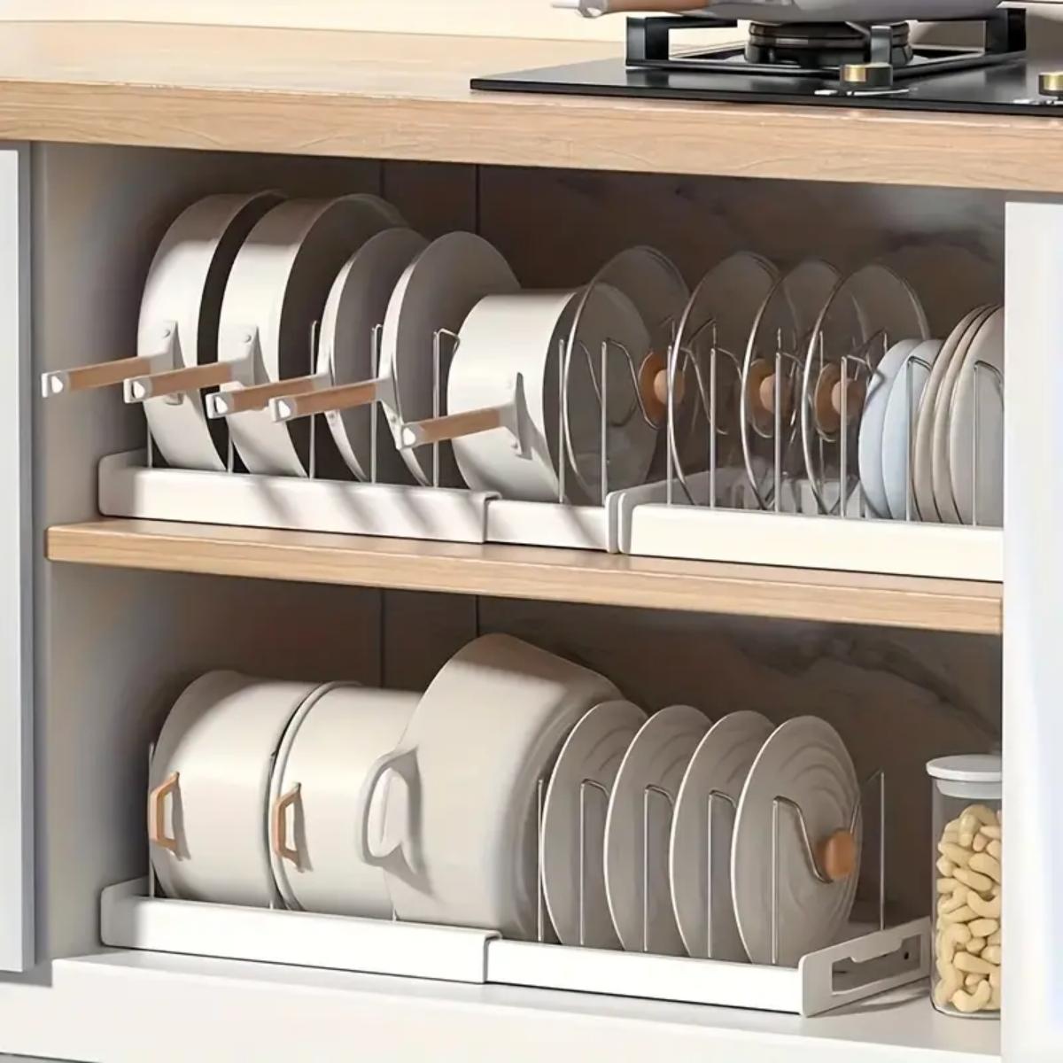 Organizer Panci dan Wajan Dapu - Kitchen Baking Pan Organizer ulasan dan harga