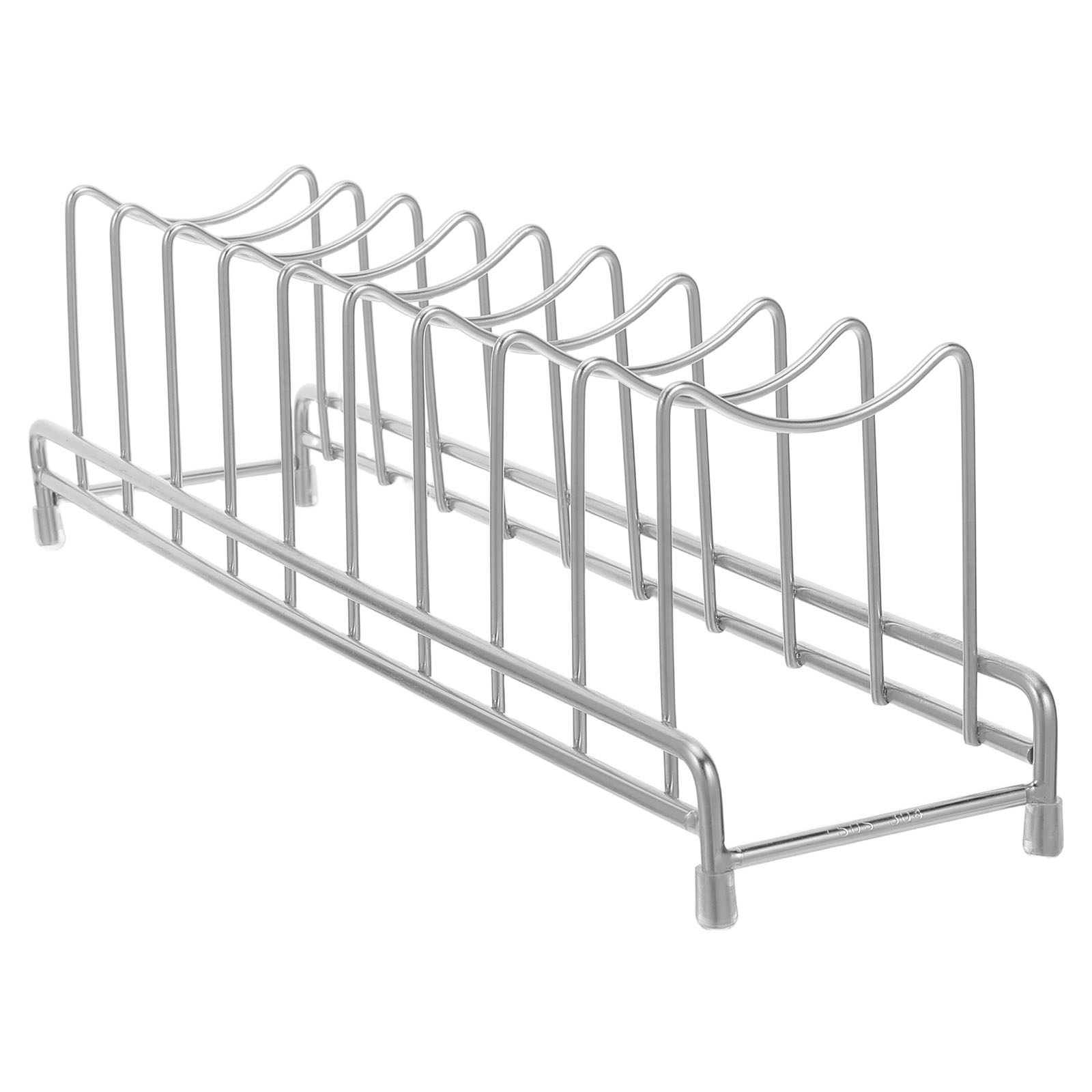 Rak Organizer Tutup Panci Stai - Kitchen Baking Sheet Organizer ulasan dan harga