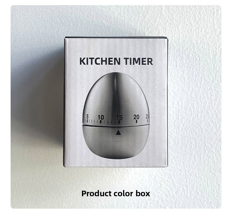 Timer Mekanis Berbentuk Telur  - Baking Kitchen Hourly ulasan dan harga