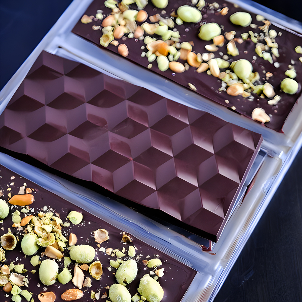 Cetakan Cokelat Prisma Berbent - Kitchen Baking Molds ulasan dan harga