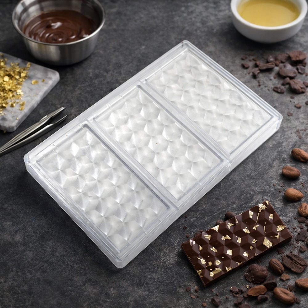 Cetakan Cokelat Prisma Berbent - Kitchen Baking Molds ulasan dan harga
