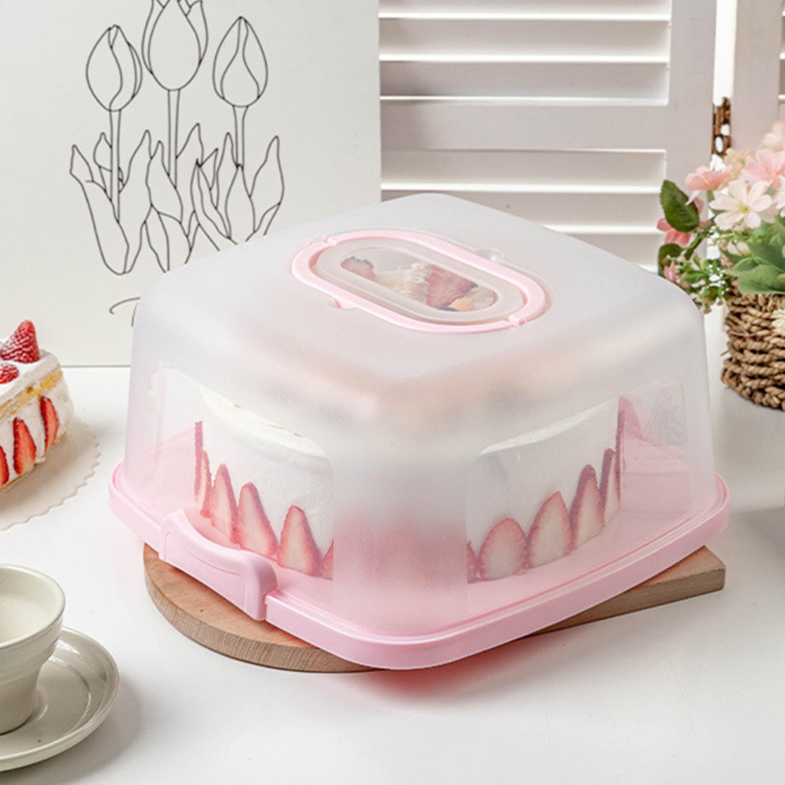 Kotak Pembawa Kue 10 Inci deng - Kitchen Baking Storage Containers ulasan dan harga