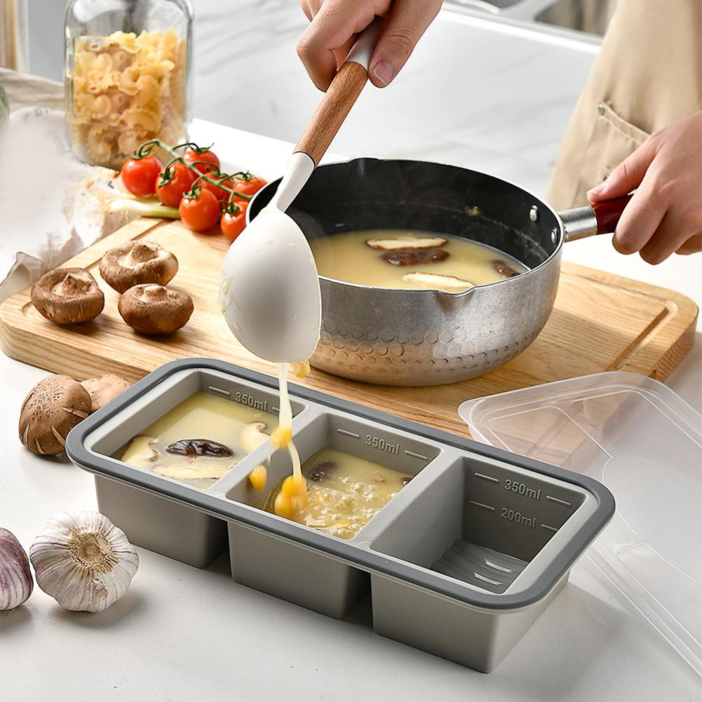 Cetakan Es Batu Silikon Besar  - Kitchen Baking Storage Containers ulasan dan harga