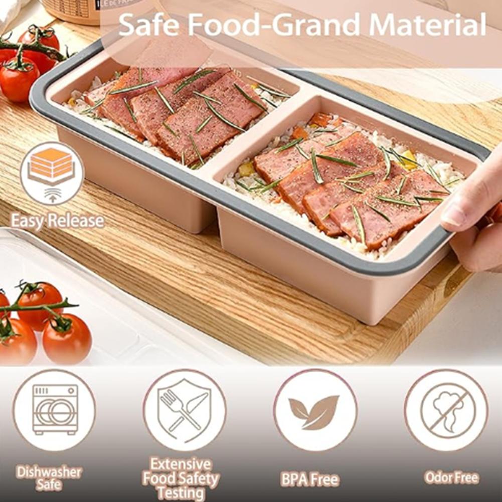 Cetakan Es Batu Silikon Besar  - Kitchen Baking Storage Containers ulasan dan harga