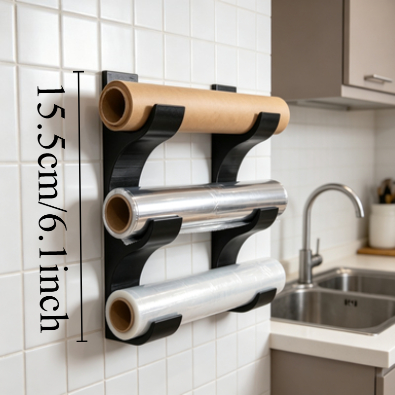 Rak Penyimpanan Plastik Wrap & - Kitchen Baking Sheet Organizer ulasan dan harga