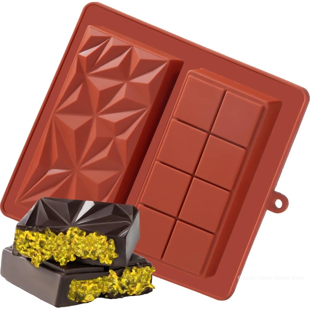 Cetakan Cokelat Dubai Bentuk B - Kitchen Baking Molds ulasan dan harga