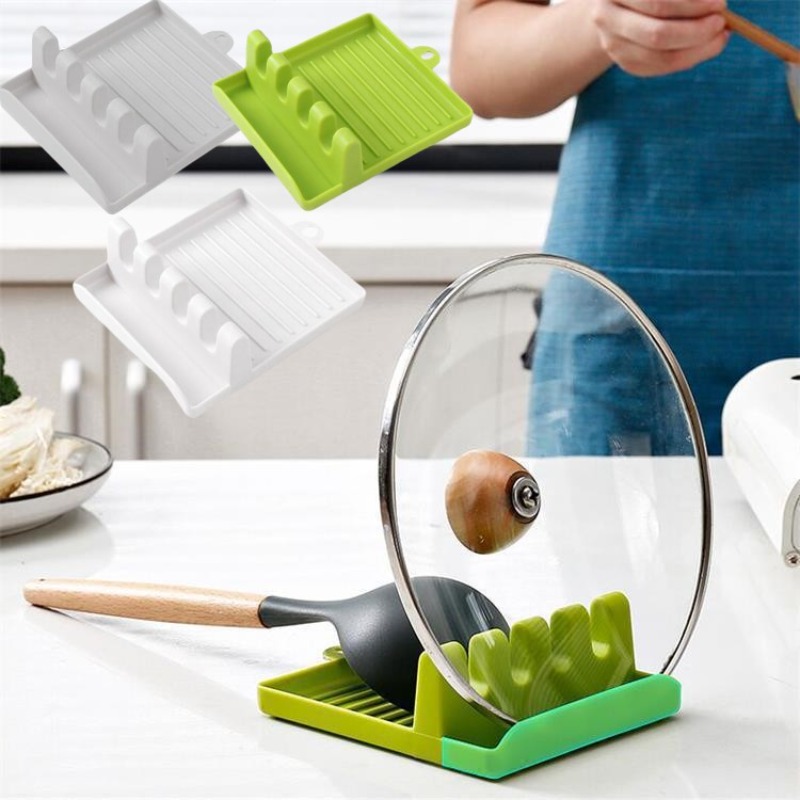 Rak Tutup Panci Hijau Baru Tem - Kitchen Baking Pan Organizer ulasan dan harga