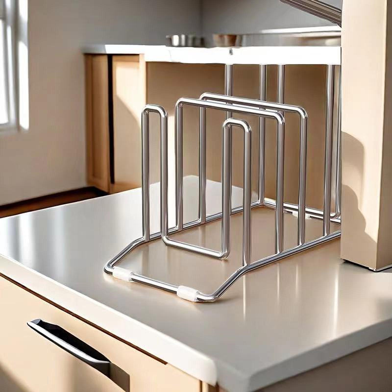 Rak Talenan, Rak Panci dan Tut - Kitchen Baking Sheet Organizer ulasan dan harga