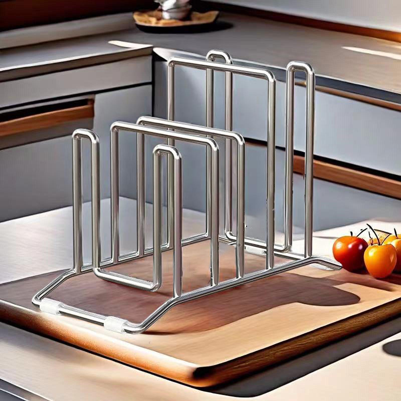 Rak Talenan, Rak Panci dan Tut - Kitchen Baking Sheet Organizer ulasan dan harga