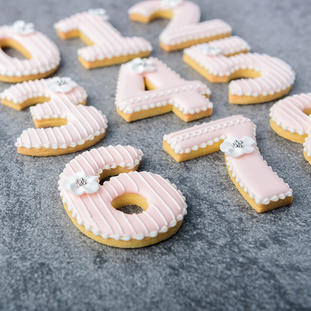 Cetakan Kue Angka Besar, Cetak - Kitchen Baking Cookies ulasan dan harga