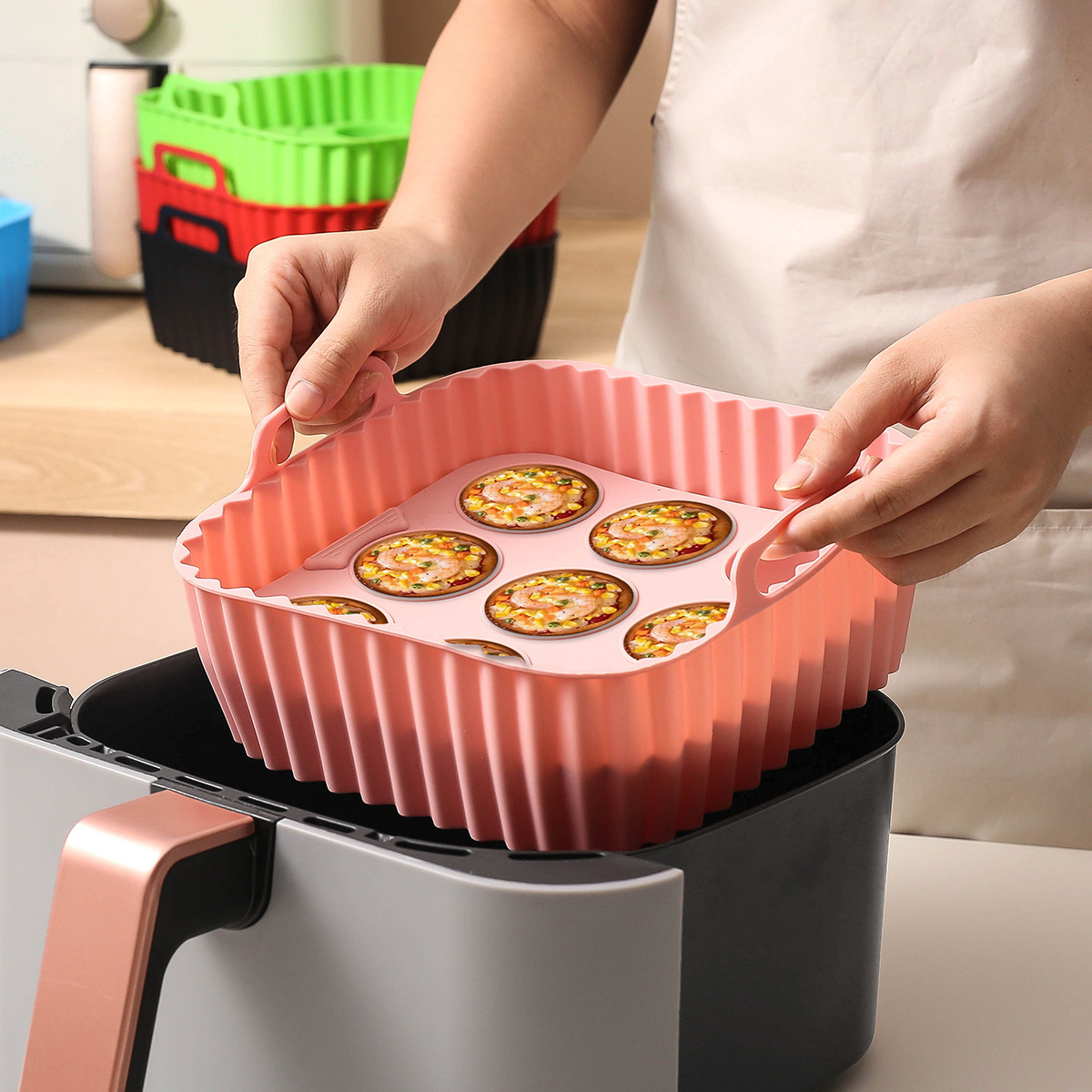2 Buah Set Loyang Penggorengan - Kitchen With Baking Area ulasan dan harga