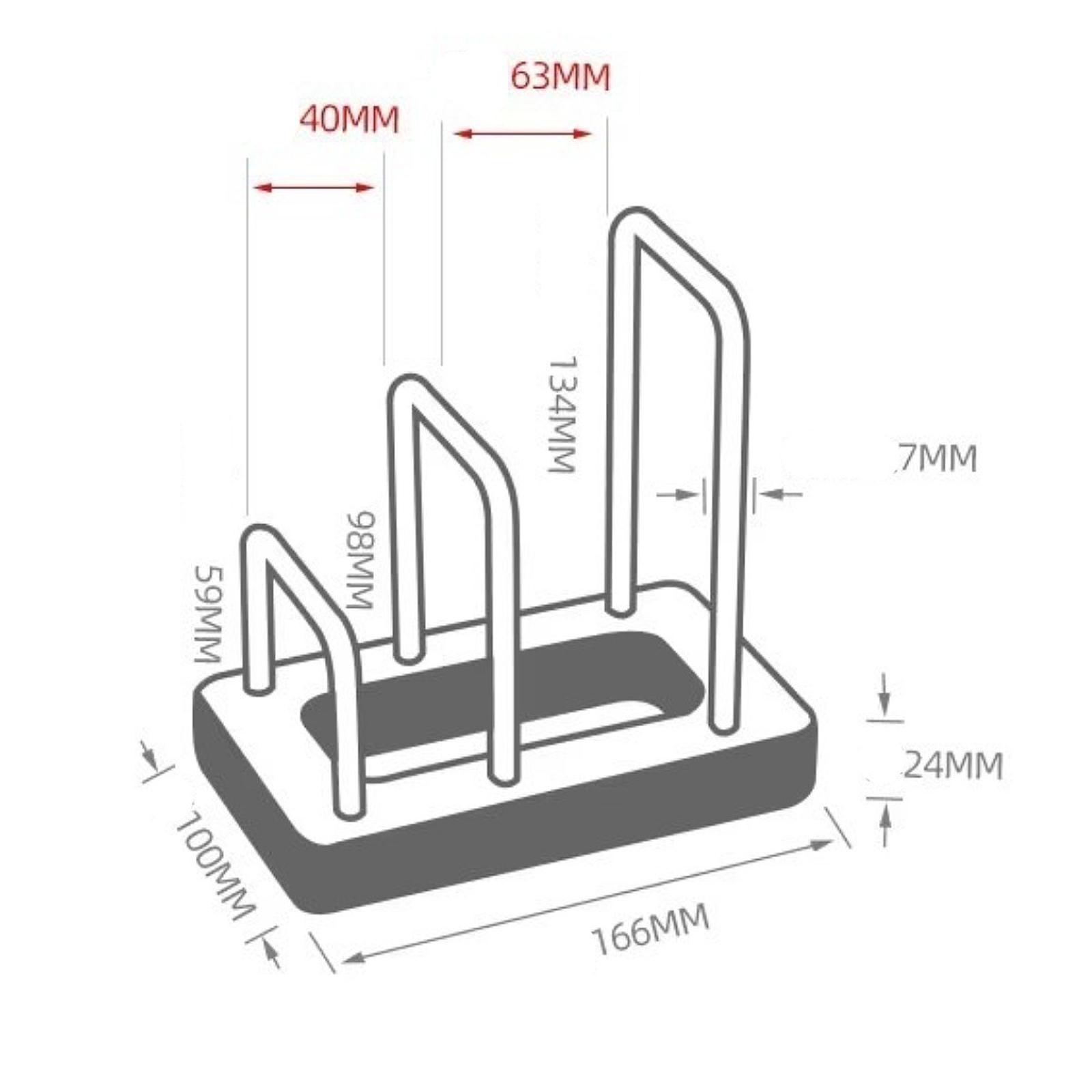 Rak Papan Pemotong Rak Tutup P - Kitchen Baking Sheet Organizer ulasan dan harga